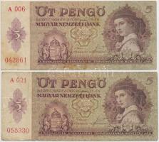 1930. 20P (3x) + 1939. 5P (2x) T:III,III-