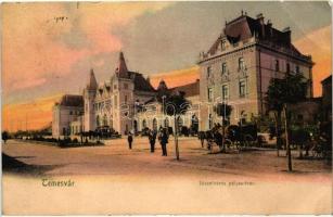 Temesvár, Timisoara; Józsefvárosi pályaudvar / railway station (EB)