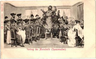 Vortag des Marschelik (Spassmacher)  / Judaica, Jew wedding, 52694 . SMP Kraków