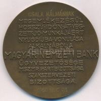 1960. "Magyar Nemzeti Bank / Megemlékezésül hosszú időn át végzett jó munkájáért nyugdíjba vonu...