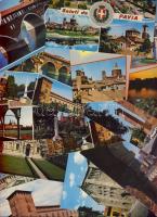 21db olasz képeslap (Pavia, Siracusa, és Vicenzából) Ebből 20 postatiszta
