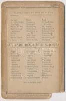 1899 Rigi-Bahn - Eichenbachfall (Svájc), keményhátú fotó, a sarkánál sérüléssel, 17x11 cm