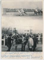 cca 1964-1980: lóverseny fotók, 4 db. (díjátadás 3 db., Budapesti verseny a szereplők között Isztopi...