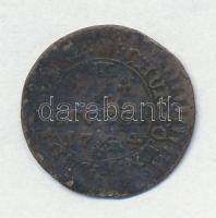 Német Államok / Köln 1744. 1s Billon (0,76g) T:2-,3
German States / Cologne 1744. 1 Stüber Billon (...