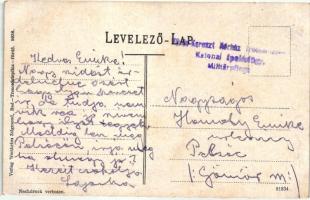 Trencsénteplic, Trencianske Teplice; 
Nagyszálloda, Wertheim Zsigmond kiadása. Hátoldalon vöröskere...