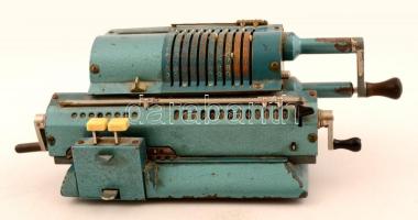 Original-Odhner márkájú régi mechanikus számológép, 34x14x12 cm. / Odhner vintage calculator.