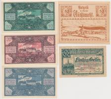 Ausztria 1920. 15db-os Heller szükségpénz tétel T:I-,II,III
Austria 1920. 15pcs of various Heller n...