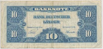 NSZK 1949. 10M T:III
FRG 1949. 10 Mark C:F