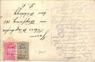 1922 Császárfalu, Kaisersdorf; Háborús hősi emlékmű leleplezése / Kriegerdenkmal-Enthüllung / war me...