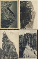 1898-1930 116 db külföldi városképes lap lithokkal, jobbakkal, főleg Ausztria és Németország / 116 pcs foreign topography, mostly Austria and Germany, with lithos and better cards