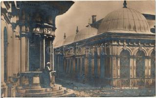 Constantinople, Istanbul; Fontaine et Tombeaux des Sultans a Eyoub / fountain, tombs of the sultans (EK)