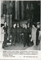 cca 1960 6 db. MTI fotó, köztük négy feliratozott, kettő Vigovszki Ferenc felvétele, a képeken Kálla...