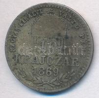 1869GYF 10kr Ag "Magyar Királyi Váltó Pénz" T:3 Adamo M10.1