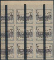 1947-1948 Fényűzési forgalmi adó érvénytelenített 9-es tömb