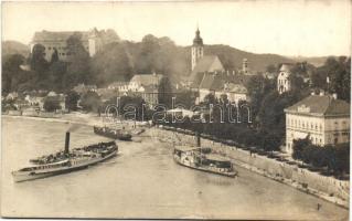 Grein an der Donau, Donauufer mit SS Babenberg, photo