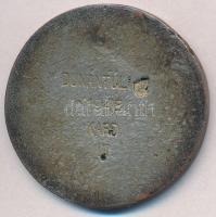 1923. "Pécsi Egyetemi Athletikai Club / Dunántúli 1943 Kard III" ezüstözött Br díjérem (48...