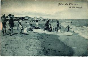 Riccione, La bella spiaggia / beach (EK)