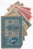 16db-os vegyes magyar korona bankjegy tétel T:III,III-,IV