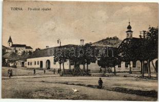 Torna, Turna nad Bodvou; Fő utca / main street (b)