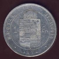 1878. 1Ft Ag T:2-/3+
