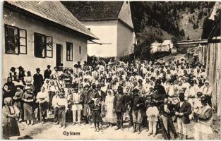 Gyimes, Ghimes; Utca, folklór, kiadja Adler / street, Transylvanian folklore (EB)