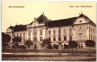 Marosvásárhely, Targu Mures; Római katolikus főgimnázium, kiadja Porjes S. Sándor / grammar school