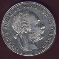 1887. 1Ft Ag T:3 pici ph