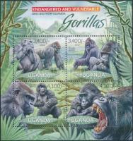 2012 Gorilla kisív Mi 2990-2993