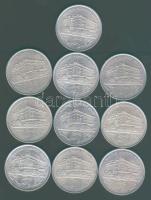 1993. 200Ft Ag "MNB" (10x) T:BU, BUex