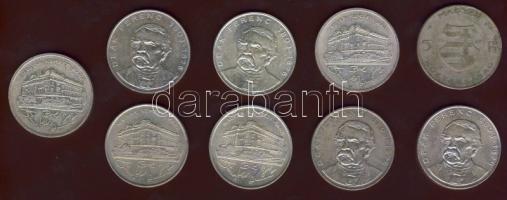 1947. 5Ft Ag "Kossuth" (1x) T:2/3 + 1992. 200Ft Ag "MNB" (2x) + 1993. 200Ft Ag &...