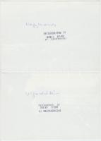 A nagymarosi vízlépcső ellenes tüntetésről készült 4 db sajtófotó, Sáfár Tibor Új Magyarország fotó,...