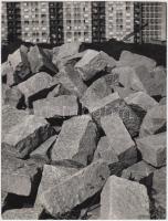 1962 Gál Imre: Budapest, pecséttel jelzett vintage fotóművészeti alkotás, 24x18 cm