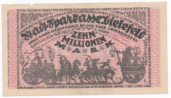 Németország / Weimari Köztársaság / Bielefeld 1923. 7db szükségpénz, perforáltak T:II,III
Germany /...