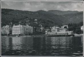 1947 Grand Hotel Opatija (Abbázia), 8,5×12,5 cm