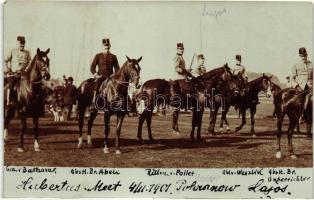 WWI K.u.K. Cavalrymen, photo (cut)