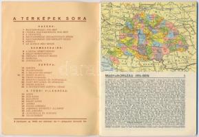 1940 Zsebatlasz, M. Kir. Honvéd Térképészeti Intézet, pp.:32, 15x11cm