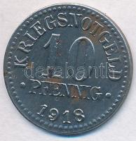 Német Birodalom / Braunschweig 1918. 10pf Fe T:2  German Empire / Braunschweig 1918. 10 Pfennig Fe C:XF