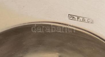 Ezüst teaszűrő, Ag., nettó:67,4gr., jelzett, 14x10cm / Silver tea-strainer, Ag, net.. 67,4gr, marked...