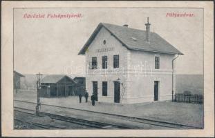Felsőpulya, Oberpullendorf; vasútállomás / railway station (r)