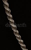 Ezüst "walles" nyaklánc,  Ag., nettó:16,6gr., jelzett, 45cm / Silver necklace, Ag, net. 16...
