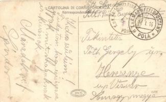 A függő ágyakat fül! A számot előre! / K. u. K. marinres, humour, C. Fano, Pola "K.u.K. Marinef...