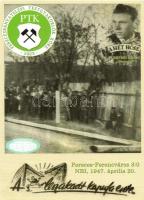 10 db MODERN használatlan reprint képeslap; Pereces-bányatelep / 10 modern unused reprint Hungarian town-view postcards