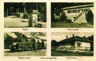 10 db MODERN használatlan reprint képeslap; Pereces-bányatelep / 10 modern unused reprint Hungarian ...