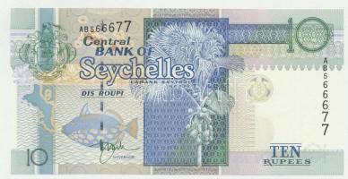 Seychelles-szigetek 1998. 10R T:I,I- Seychelles 1998. 10 Rupees C:UNC,AU Krause 36