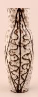 Retró kerámia váza, hibátlan, jelzett, m: 35 cm