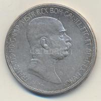 Ausztria 1908. 5K Ag "Ferenc József" T:2- Austria 1908. 5 Corona Ag "Franz Joseph" C:VF