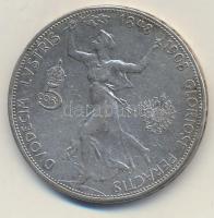 Ausztria 1908. 5K Ag "Ferenc József" T:2-
Austria 1908. 5 Corona Ag "Franz Joseph&qu...