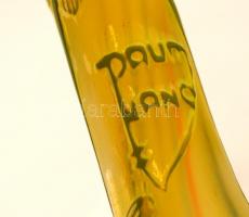 Daum jelzéssel: díszváza, több rétegű, savmaratott, hibátlan, m:25 cm