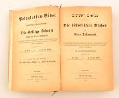 R. Stier - K. G. W. Theile: Die Historischen Bücher Des Alten Testaments. Polyglotten-Bibel Zum Prak...