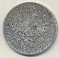 Ausztria 1858A 1Fl Ag "Ferenc József" T:2,2-
Austria 1858A 1 Florin Ag "Franz Joseph...